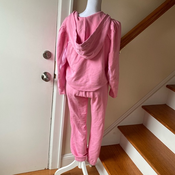 Love Shack Fancy Alouette Hoodie & Mirabella Jogger Pants Lounge Suit Size XS - Picture 12 of 17